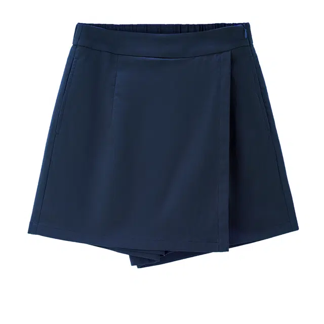 佐丹奴 斜搭片百搭时尚梭织裙裤休闲短裤 女款