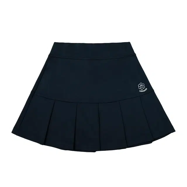 可莱安 速干羽毛球服透气百褶运动半身休闲短裙 女款 藏蓝