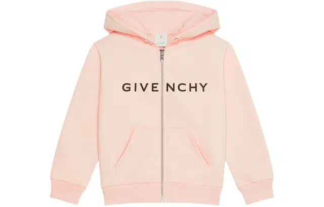GIVENCHY Hooded Cardigan In Fleece