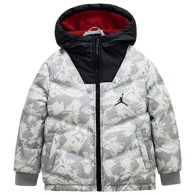 Jordan Phantom Grey Kids Puffer Jacket
