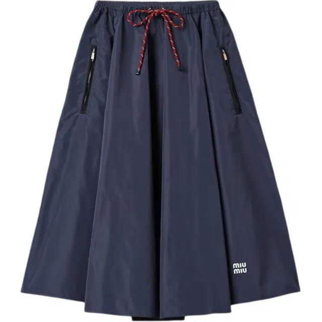 MIU MIU Jupe En Tissu Technique