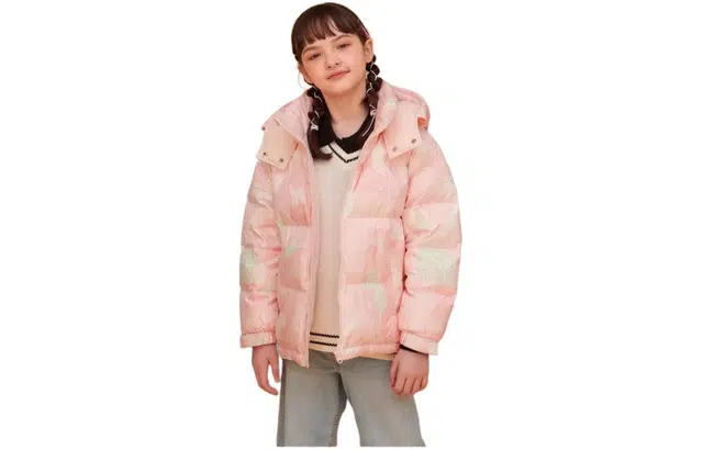 儿童款 坦博尔 连帽加厚保暖休闲羽绒服