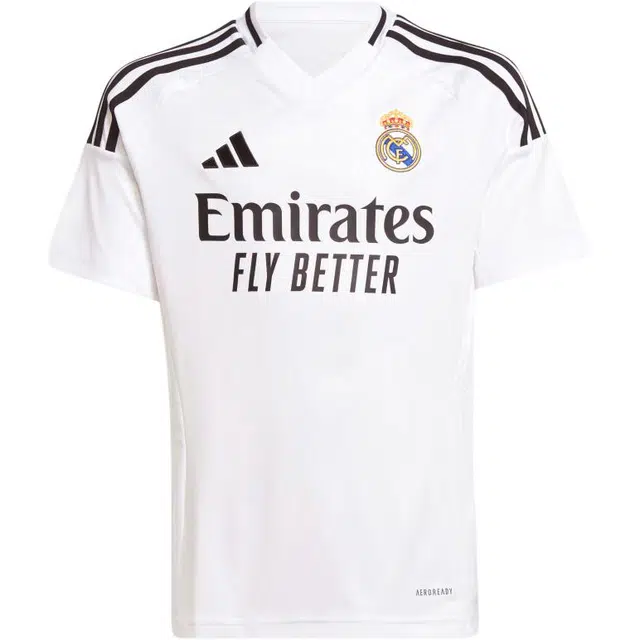 adidas SS24 REAL MADRID 2425 HOME JERSEY KIDS VT