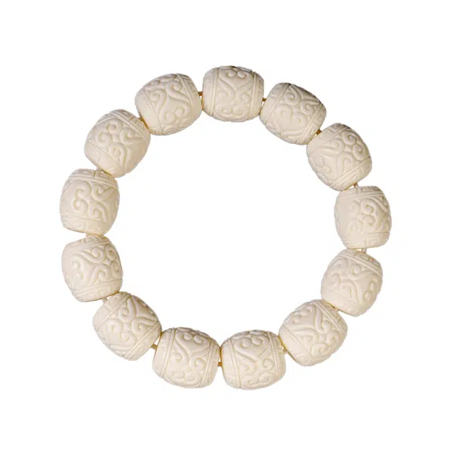 素于 国潮新中式祥云诸事顺遂轻奢高级时尚百搭#好运 象牙果 手串 男女同款情侣款