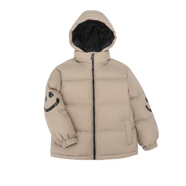 雅鹿 笑脸舒适柔软轻盈羽绒服 青少年