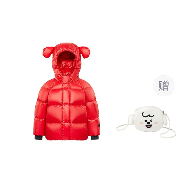 高梵 轻盈亲肤舒适柔软羽绒服 中小童