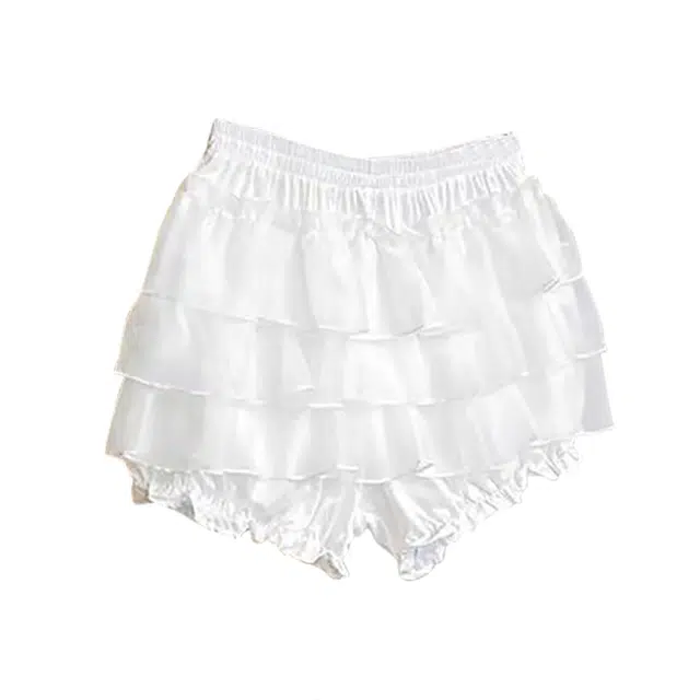 敲模女孩 文艺风韩系甜美蛋糕裙法式时尚休闲短裙 女款