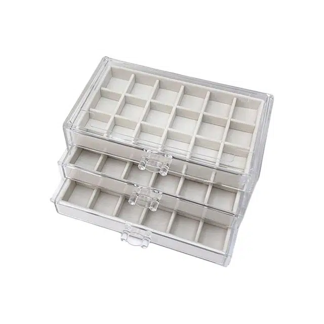 计轩 抽屉式美甲收纳盒 方便整洁