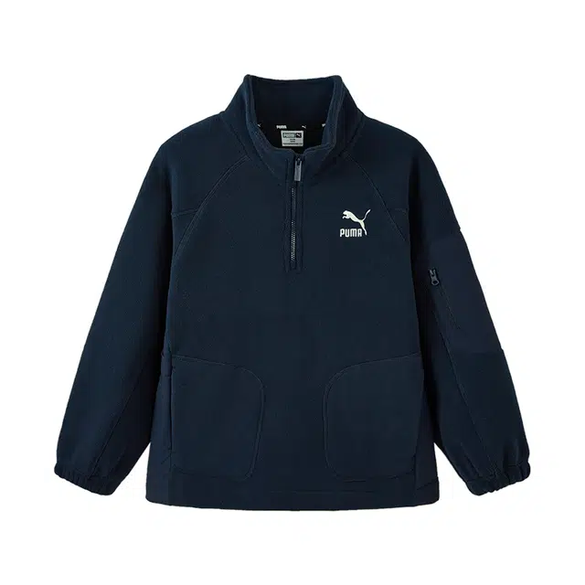 PUMA Sportstyle STAND COLLAR POLAR FLEECE SWEATSHIRT 80802