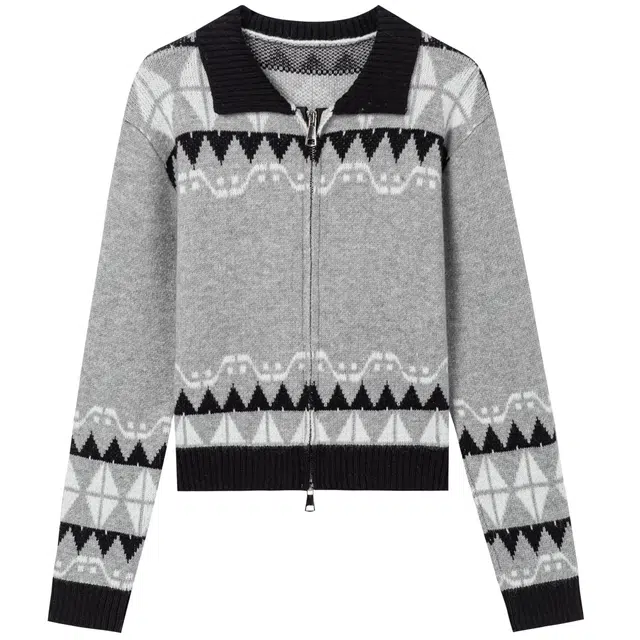 九条喵 学院宽松毛衣针织衫制服 女款