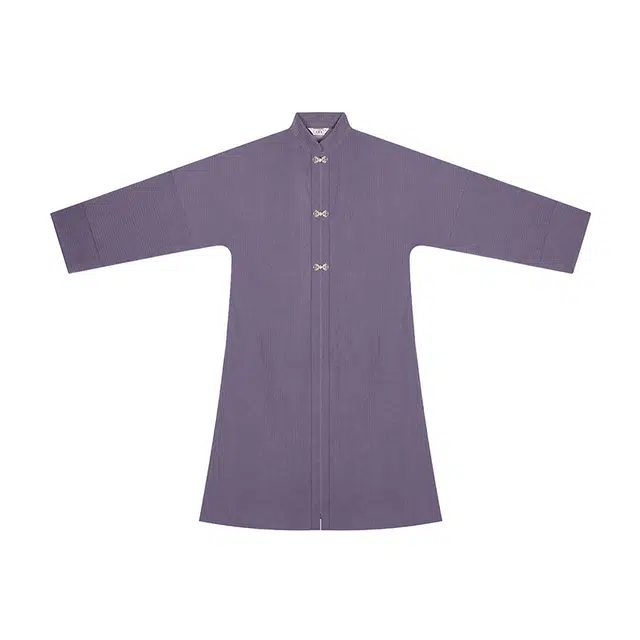 朝花锦蝶织造司原创宋制汉服灯芯绒对襟长袄立领衬衫女改良三裥裙