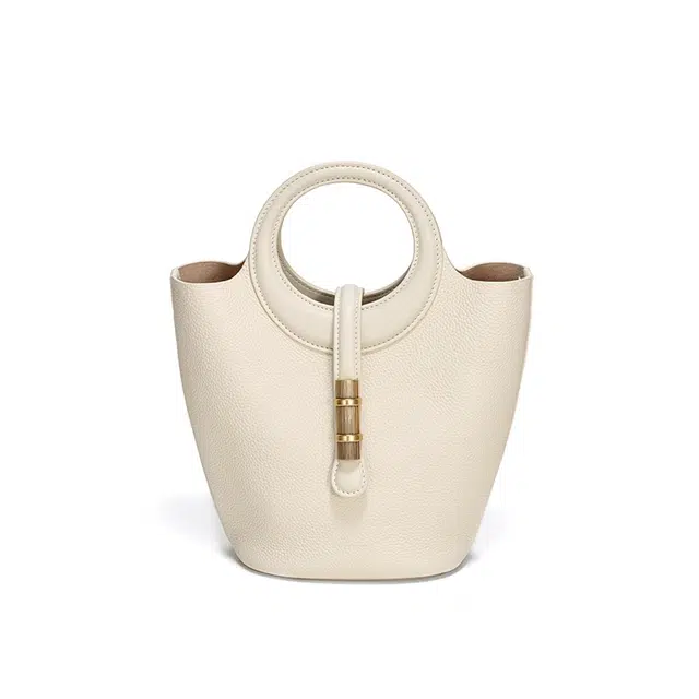 西木汀 歌德 小众设计百搭高级感 牛皮 水桶包单肩包手提包 女款 多色