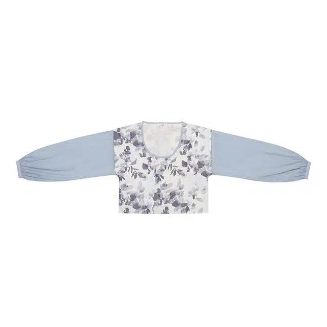 禾谷织造司原创唐制汉服女款夏季假两件唐褙子圆领衫破裙显瘦长裙