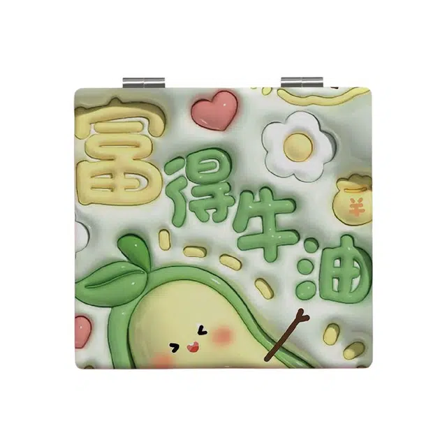 计轩 双面设计梳妆镜