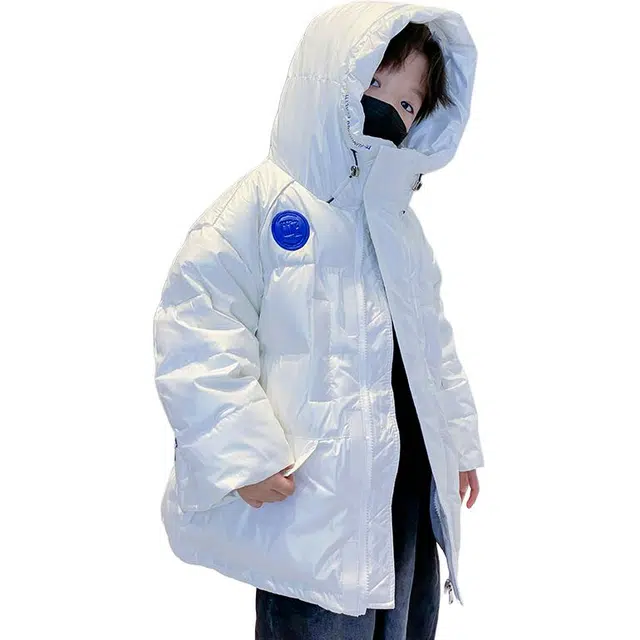 木木屋羽绒服 简约连帽舒适长袖 青少年