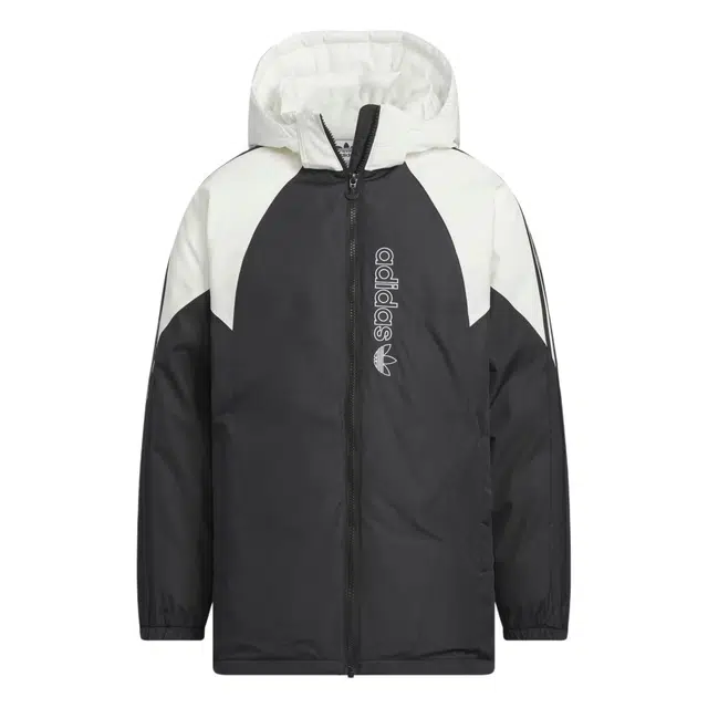 adidas Originals FW24 Down Series Hoodie Jacket Black Youth