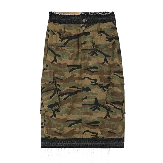 CONP SS24 Camouflage Cargo Dress