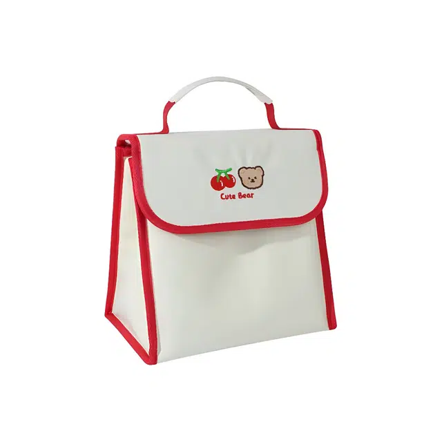 艾情草之恋 小熊手提包便携多功能收纳化妆包 简约 卡通萌趣