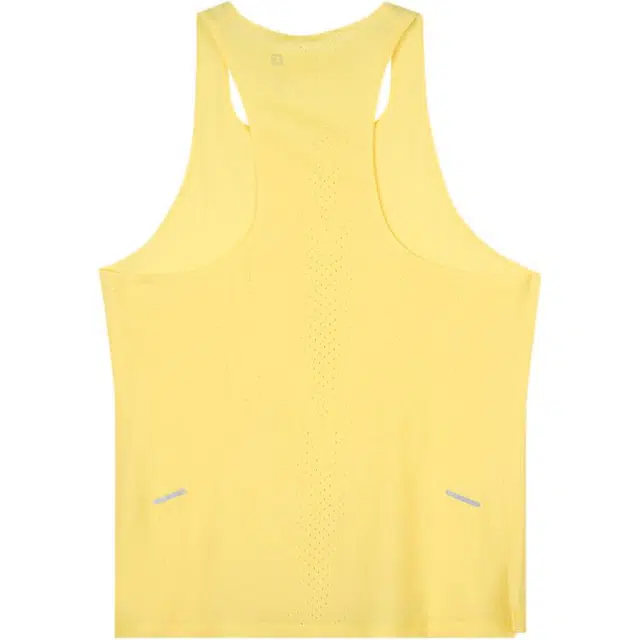 乔丹 飞影 休闲薄款舒适运动宽松透气背心 男款 樱草黄