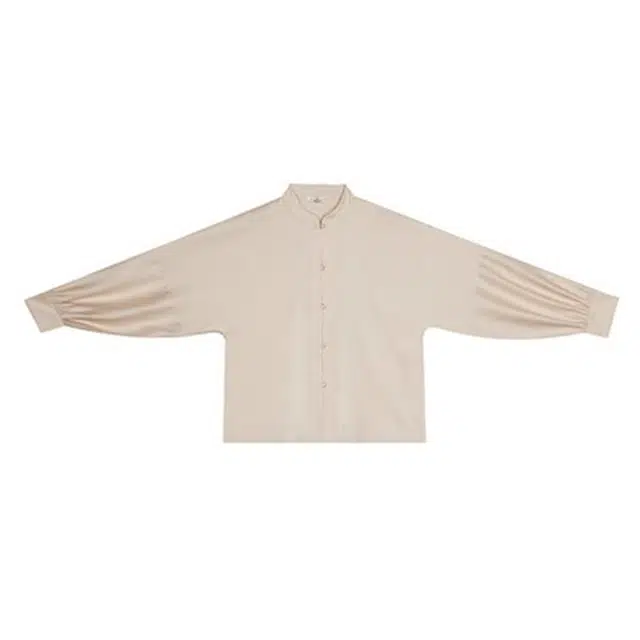 织造司 时兰原创明制蝴蝶兰刺绣圆领风衣外套仿妆花织金马面裙汉服 女款