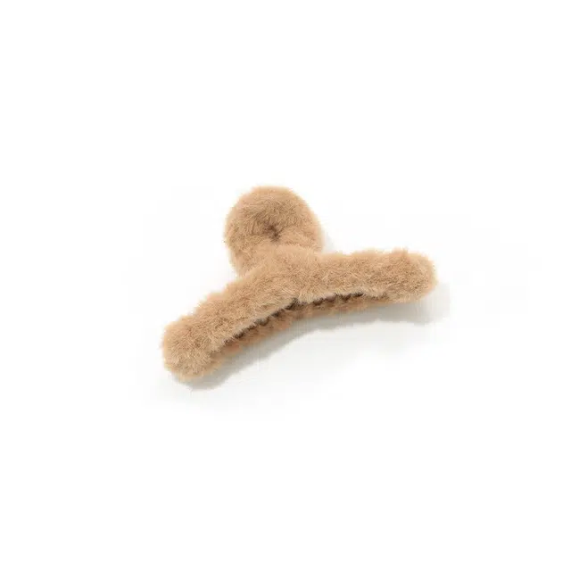 如花梦 气质优雅 毛绒 发夹 女款