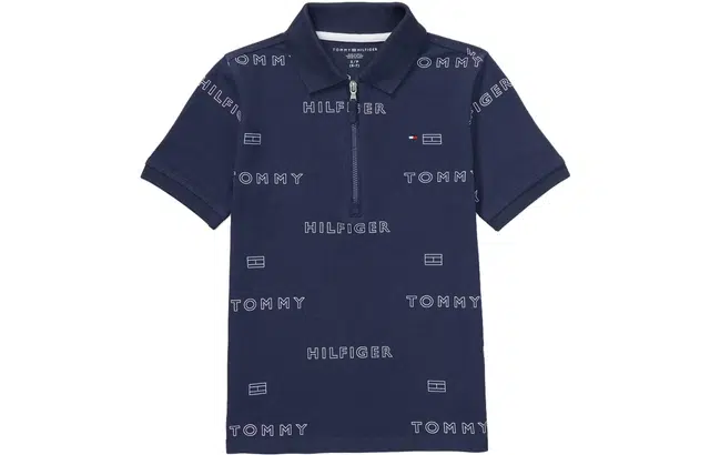 Tommy Hilfiger Adaptive Logo Zip Polo Polo