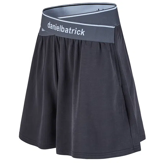 岚纹 字母图案设计高腰宽松五分运动短裤 女款