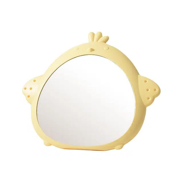 计轩 桌面台式家用化妆镜 随身可爱卡通便携折叠