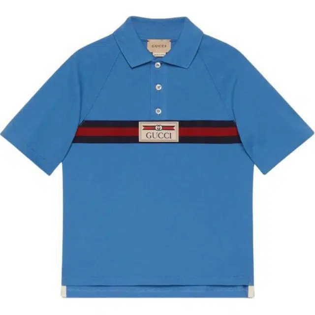 Gucci Polo Shirt Blue