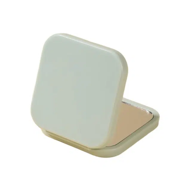 计轩 翻盖塑料镜子 折叠随身方形高清