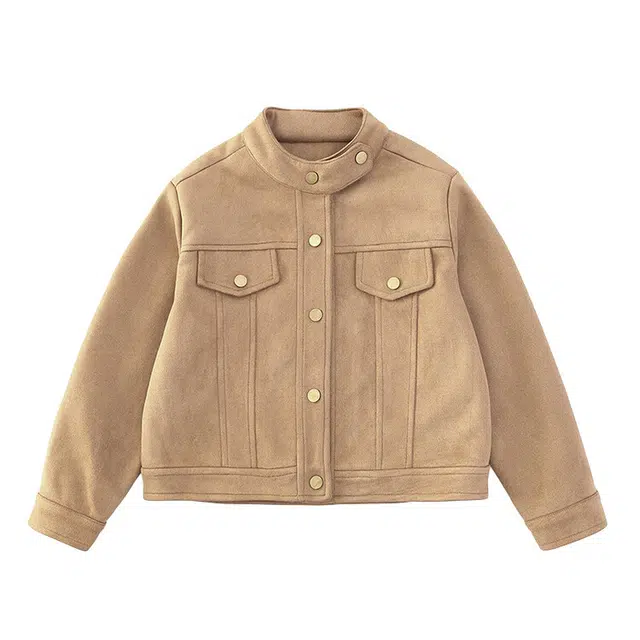 雅鹿夹克 时髦百搭开衫长袖 图片色 青少年