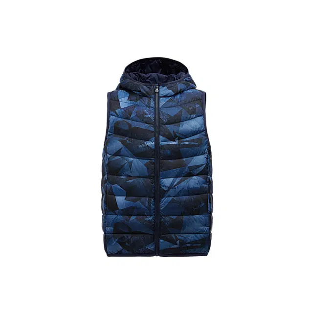 波司登 舒适宽松纯色保暖百搭羽绒马甲 儿童款