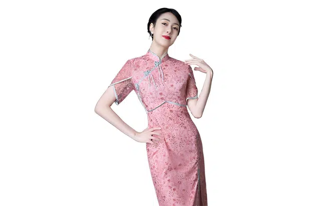 四美子 中式花色复古国风改良旗袍 如梦令