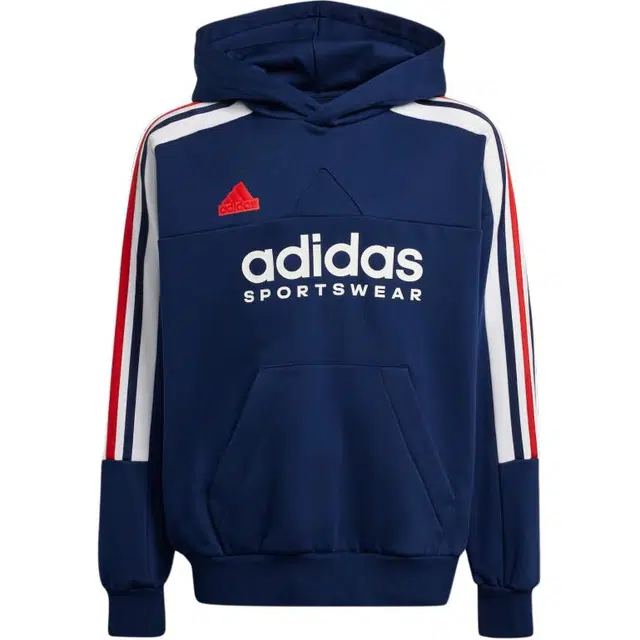 adidas Tiro Nations Pack Hoodie Navy/White/Scarlet