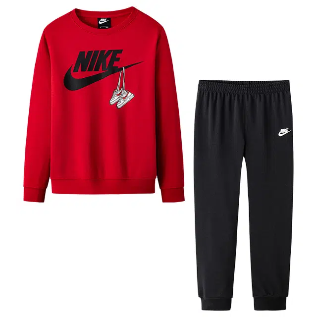 Nike Kids Logo Tracksuit Red