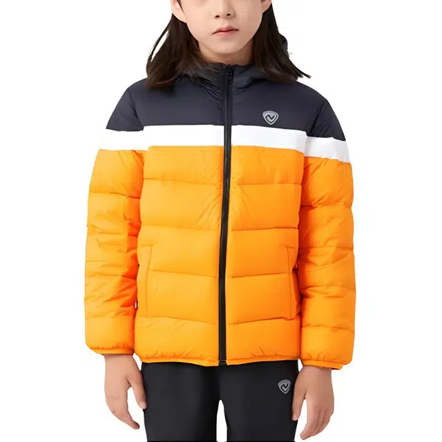 诺诗兰 连帽舒适长袖羽绒服 青少年
