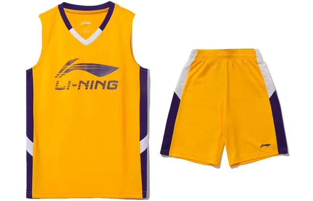 李宁儿童字母适中儿童运动套装 春夏 儿童款