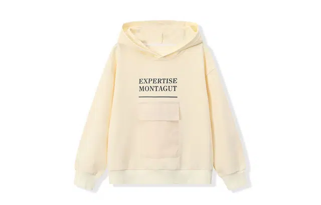 梦特娇 童装 字母印花口袋长袖卫衣 男童女童