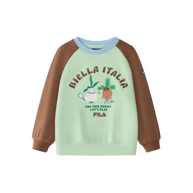 FILA KIDS WHITE LINE logo