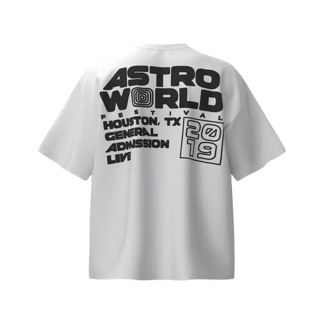 HKRXEC Travis Scott Cactus Jack Festival Staff Tee