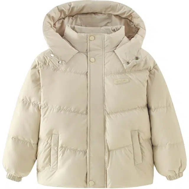 雅鹿 时尚连帽休闲羽绒服 青少年