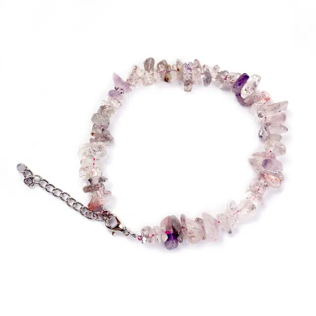 喜宝春花 九紫离火 诸事喜乐国风小众新中式复古新中式百搭福禄吉祥时尚百搭好运 紫水晶 手链 男女同款情侣款