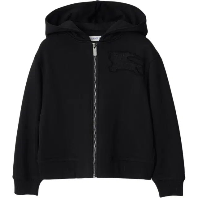 Burberry SS24 Logo Hoodie Kids Black