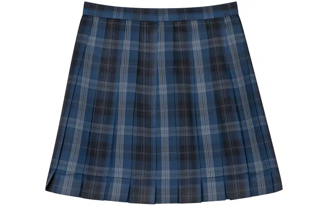 东鲸岁时记 格子高腰百褶短款制服裙装 津岚女高