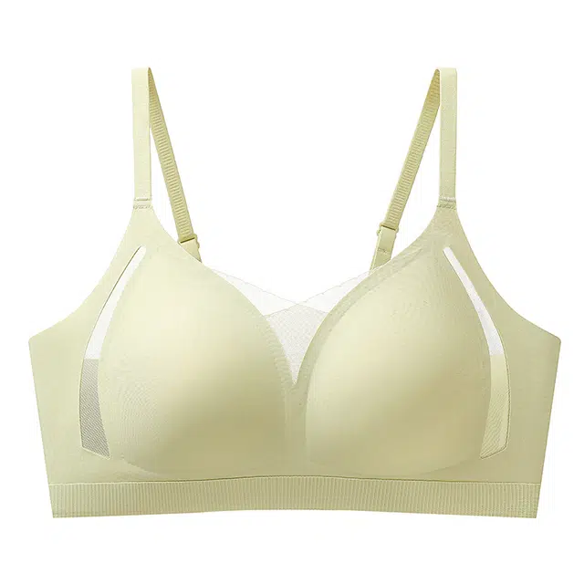 都市丽人 无痕舒适果冻条软支撑承托防下垂透气不闷加高侧比收副乳高弹提拉抑菌柔软亲肤文胸 女款