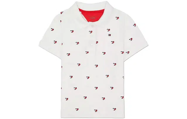 Tommy Hilfiger Hearts Polo Tops Fresh Polo
