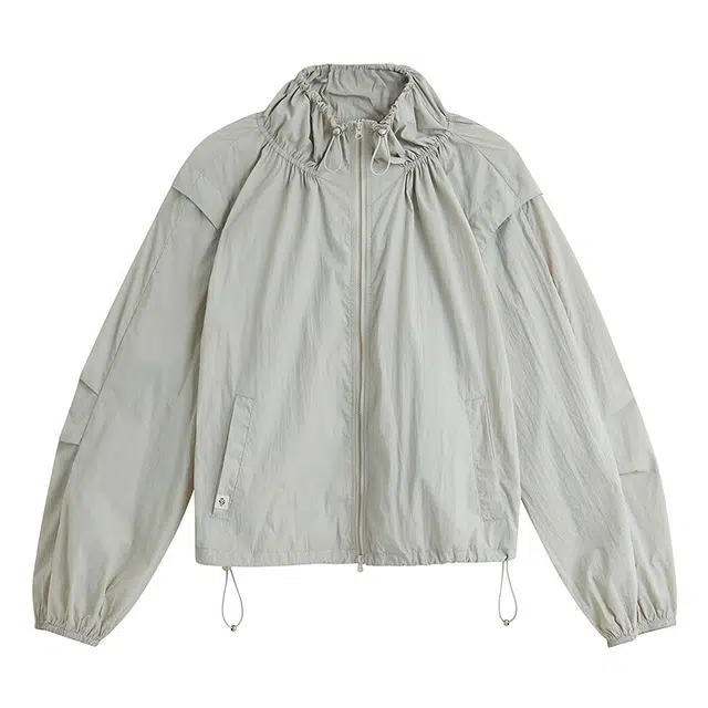 茵曼 茵曼自然凉宽松空调衫截短外套 女款