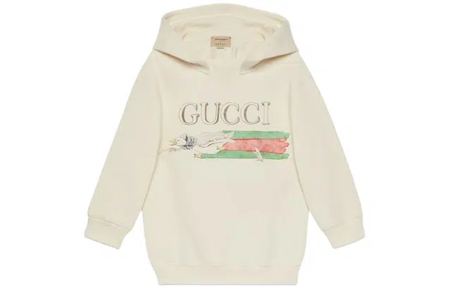 Gucci Kids Hoodie White