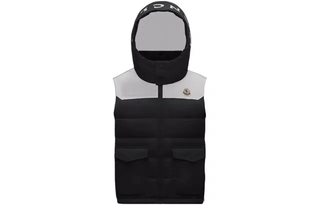 Moncler Genichi Vest Black White