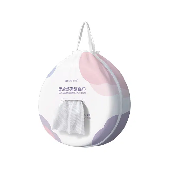 妮丽雅 大卷筒式洗脸巾 加大加厚 一次性